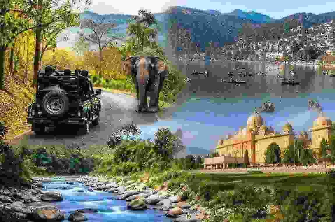 Dispur to Nainital Jim Corbett Tour Package
